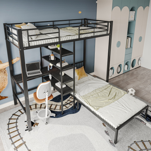 Iron bunk bed-OKWISH