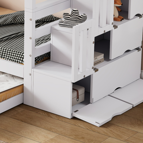 Etagenbett mit Ausziehbett-OKWISH