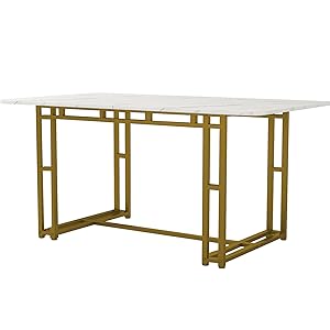 Moderner Küchentisch Set mit Samt-Sitzpolsterstühle Esszimmer-Set