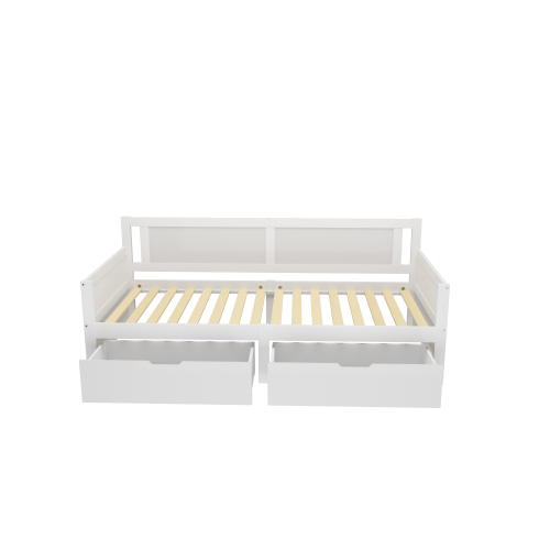 Bett aus Massivholz mit Rahmen aus Massivholz-OKWISH