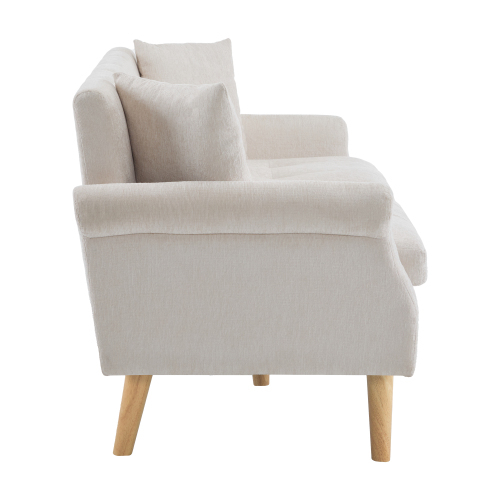 Gepolstertes Zweisitzersofa im modernen Design-OKWISH