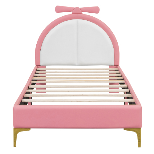 Modisches und schlichtes rosa Bett-OKWISH