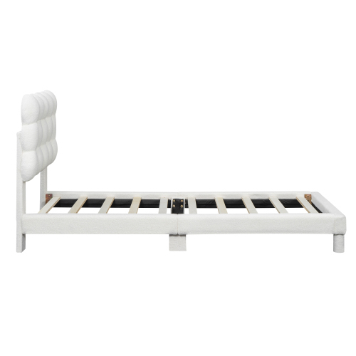 Stilvolles gepolstertes Doppelbett-OKWISH