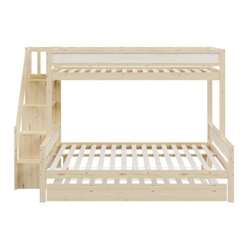 Kinder-Etagenbett aus Massivholz-OKWISH