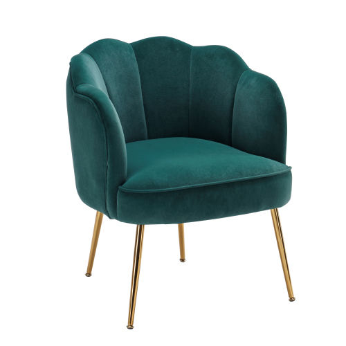 Ergonomischer Sessel aus Samtstoff-OKWISH