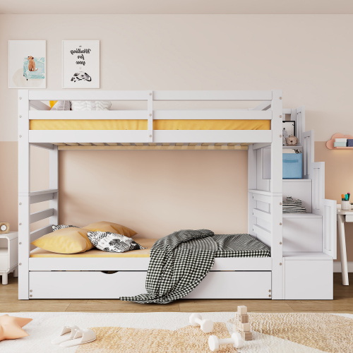 Etagenbett mit Ausziehbett-OKWISH