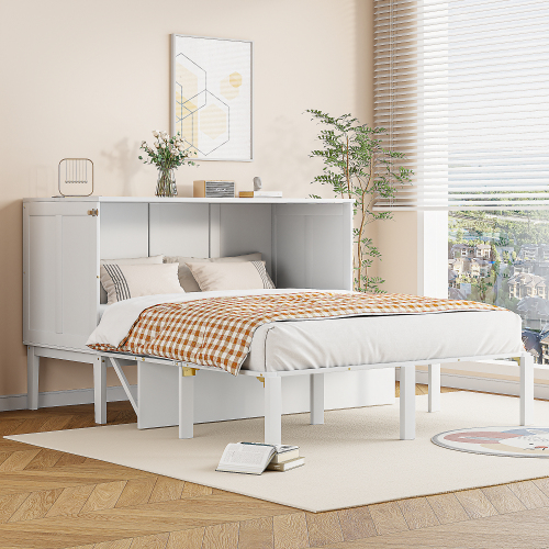 Wandklappbett mit Lattenrost-OKWISH