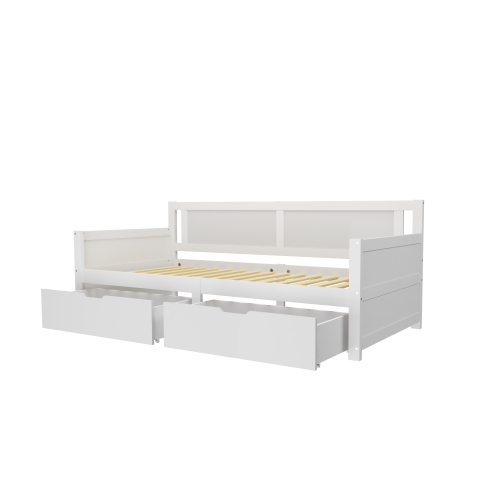 Bett aus Massivholz mit Rahmen aus Massivholz-OKWISH