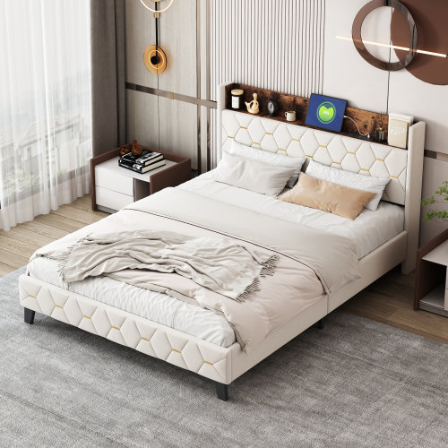 Hautfreundliches Kardamom-Samt-Polsterbett-OKWISH