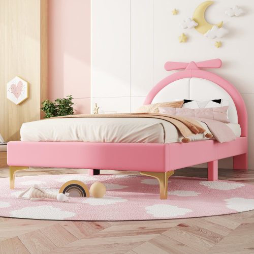 Modisches und schlichtes rosa Bett-OKWISH