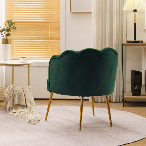 Ergonomischer Sessel aus Samtstoff-OKWISH