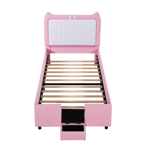 Niedliches gepolstertes Kinderbett in Ohrenform-OKWISH