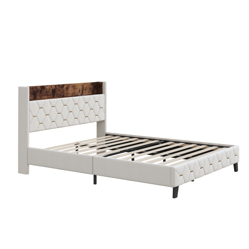 Hautfreundliches Kardamom-Samt-Polsterbett-OKWISH