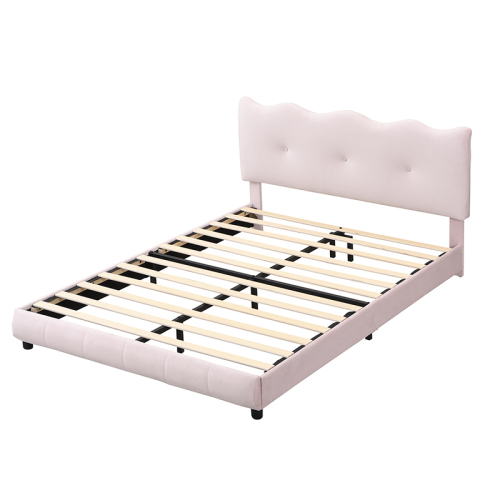 Polsterbett mit Lattenrost-OKWISH