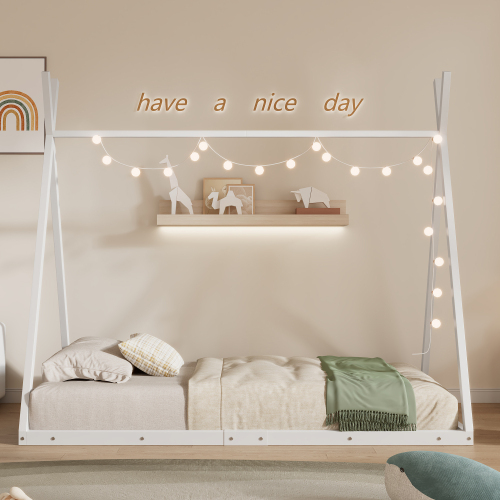 Eisenrahmenbett, Kinderbett, Dreiecksform