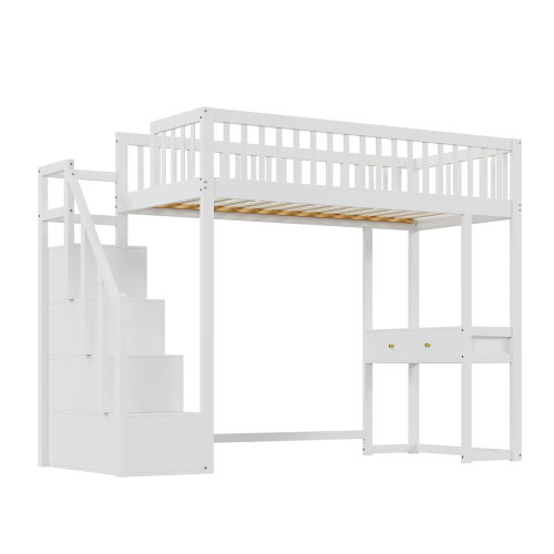 Multifunktionales Tischbett mit Rahmen aus massivem Kiefernholz-OKWISH