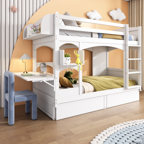 Multifunktions-Etagenbett für Kinder-OKWISH