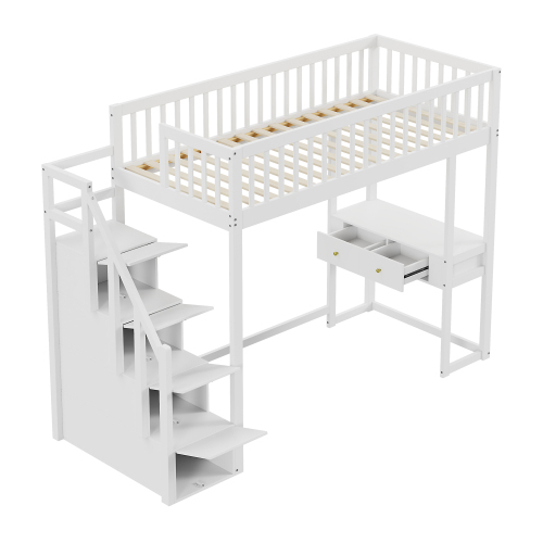 Multifunktionales Tischbett mit Rahmen aus massivem Kiefernholz-OKWISH