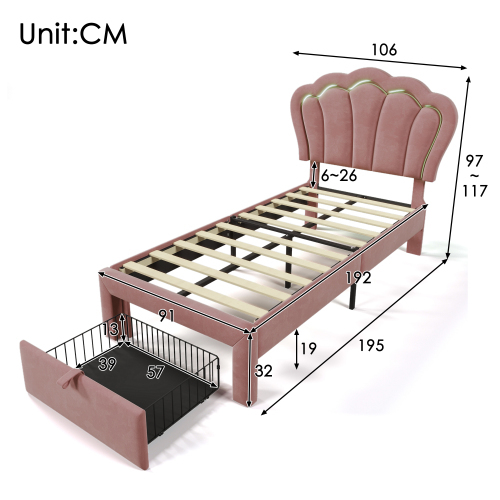 Multifunktionales intelligentes Schalenbett-OKWISH