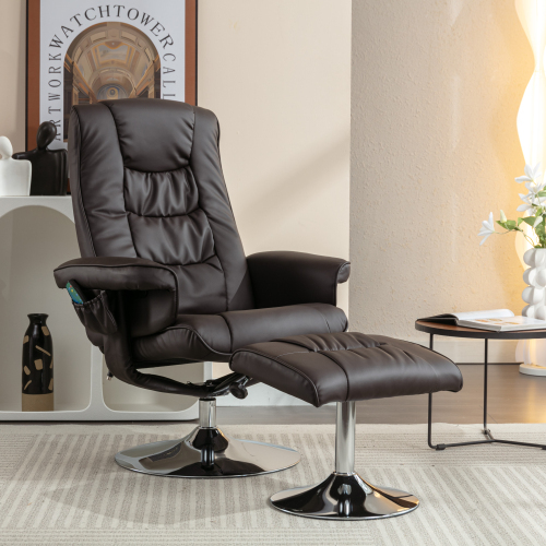PU-gepolsterter Massage-Loungesessel-OKWISH
