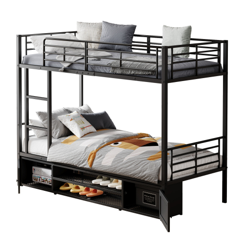 Etagenbett mit Eisenrahmen-OKWISH