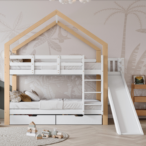 Haushaltsbett mit Absturzsicherung Etagenbett-OKWISH