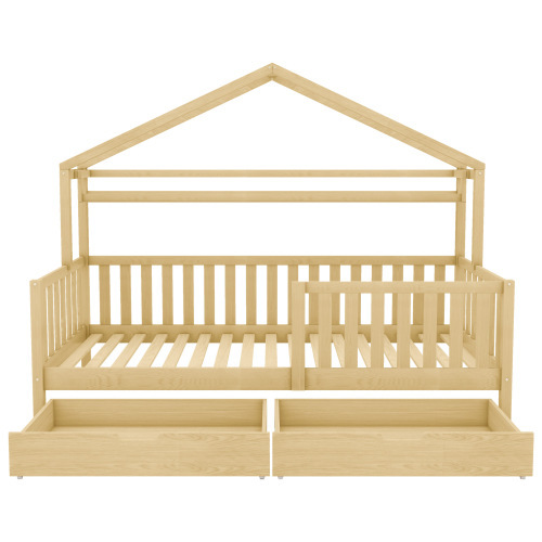 Kinderbett aus Kiefernholz-OKWISH