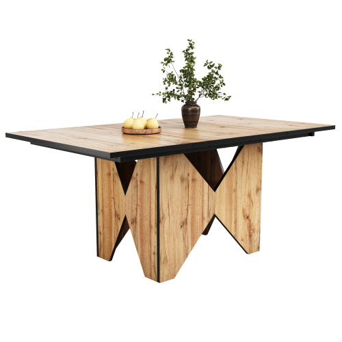 Moderner Esstisch aus Holz für die Küche-OKWISH