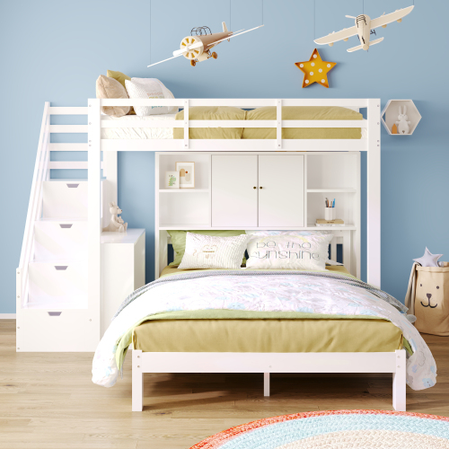 Multifunktionales Kinder-Etagenbett-OKWISH