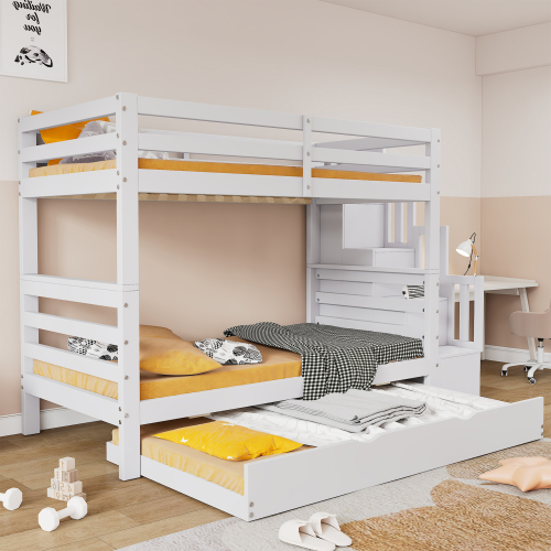 Etagenbett mit Ausziehbett-OKWISH