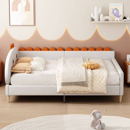 Weiches Kinderbett in Dinosaurierform-OKWISH