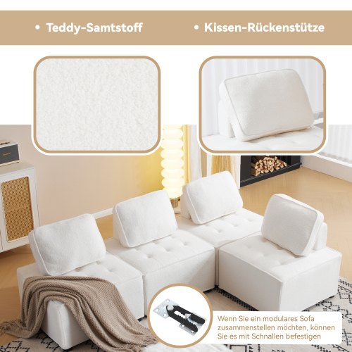 Wohnzimmerkombination, Freizeitsofa-OKWISH