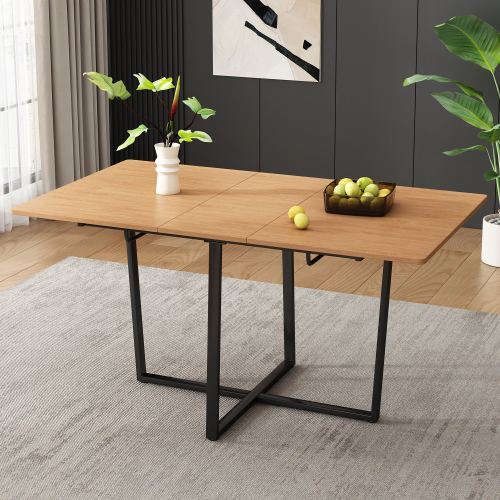 Eleganter, moderner, minimalistischer ausziehbarer Esstisch-OKWISH