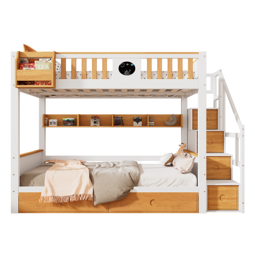 Etagenbett mit Treppe-OKWISH