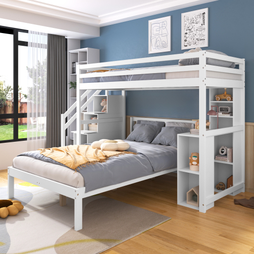 Multifunktionales Kinder-Etagenbett-OKWISH