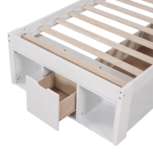 Multifunktionales großes Bett mit Stauraum-OKWISH