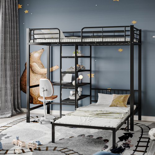 Iron bunk bed-OKWISH