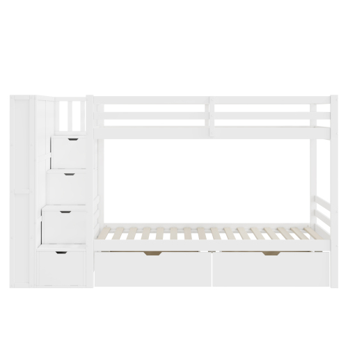 Multifunktionales Etagenbett mit Stauraum-OKWISH