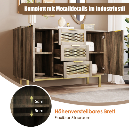 Multifunktionales Retro-Sideboard-OKWISH