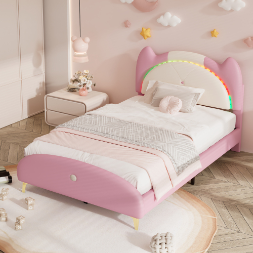 Weiches Kinderbett aus Massivholz-OKWISH