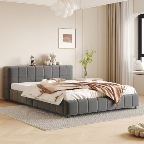 Bequemes schräges Kopfteil mit Lattenrost-OKWISH