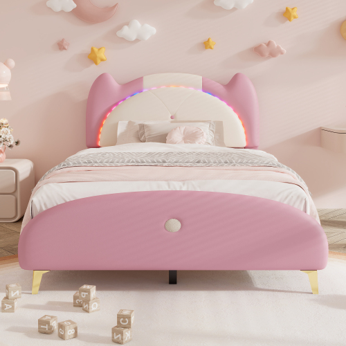 Weiches Kinderbett aus Massivholz-OKWISH