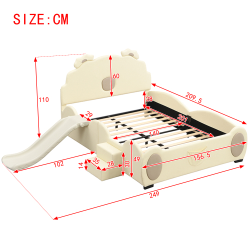 Kinderbett in Bärenform-OKWISH