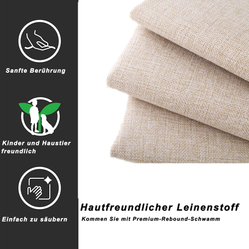 Kinderbett Polsterbett , hydraulisches Stauraumbett, hautfreundliches Leinen-Hochkastenbett-OKWISH