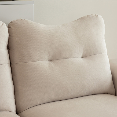 Modernes, kratzfestes Sofa aus Katzenstoff und Samtstoff-OKWISH