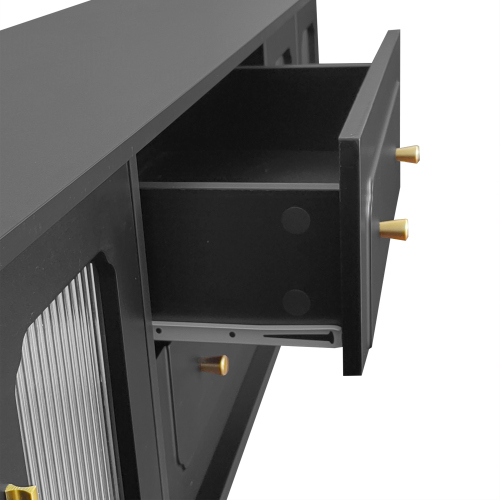 Niedriger TV-Schrank im Retro-Stil-OKWISH