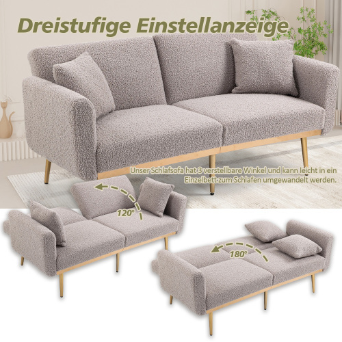 Weiches 3-Sitzer-Designsofa-OKWISH