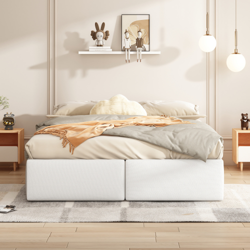 Polsterbett ohne Kopfteil-OKWISH