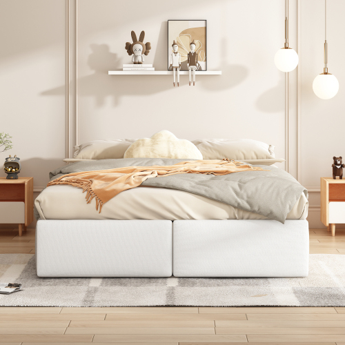 Polsterbett ohne Kopfteil-OKWISH