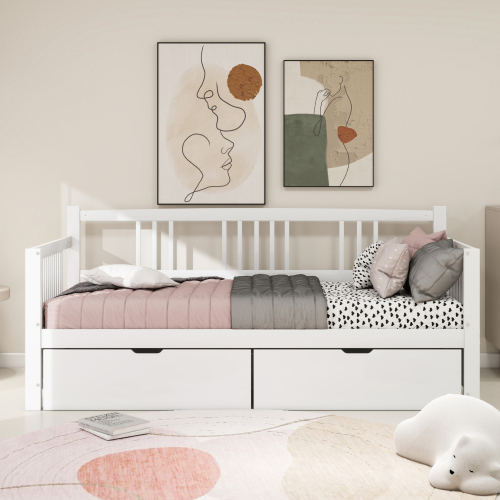 Schlafsofa mit Massivholzrahmen-OKWISH